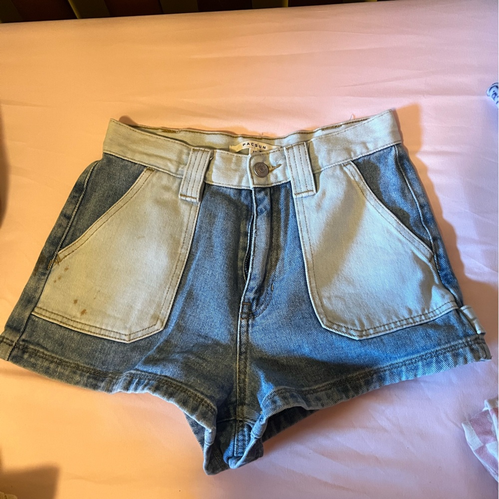 pacsun cargo jean shorts